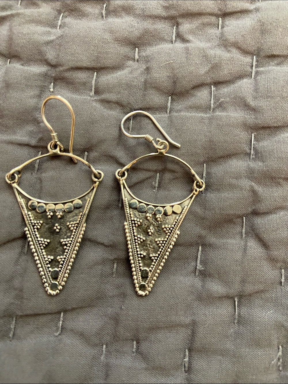 Bali silver drops